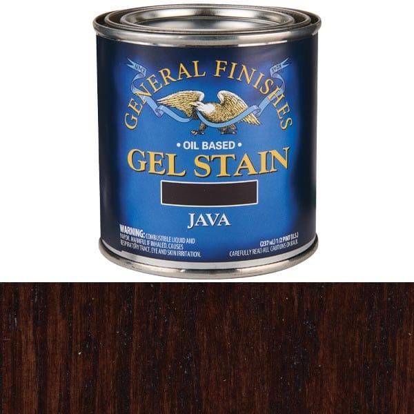 Gel Stain - Oil Based - Color:Java - Size:8-oz
